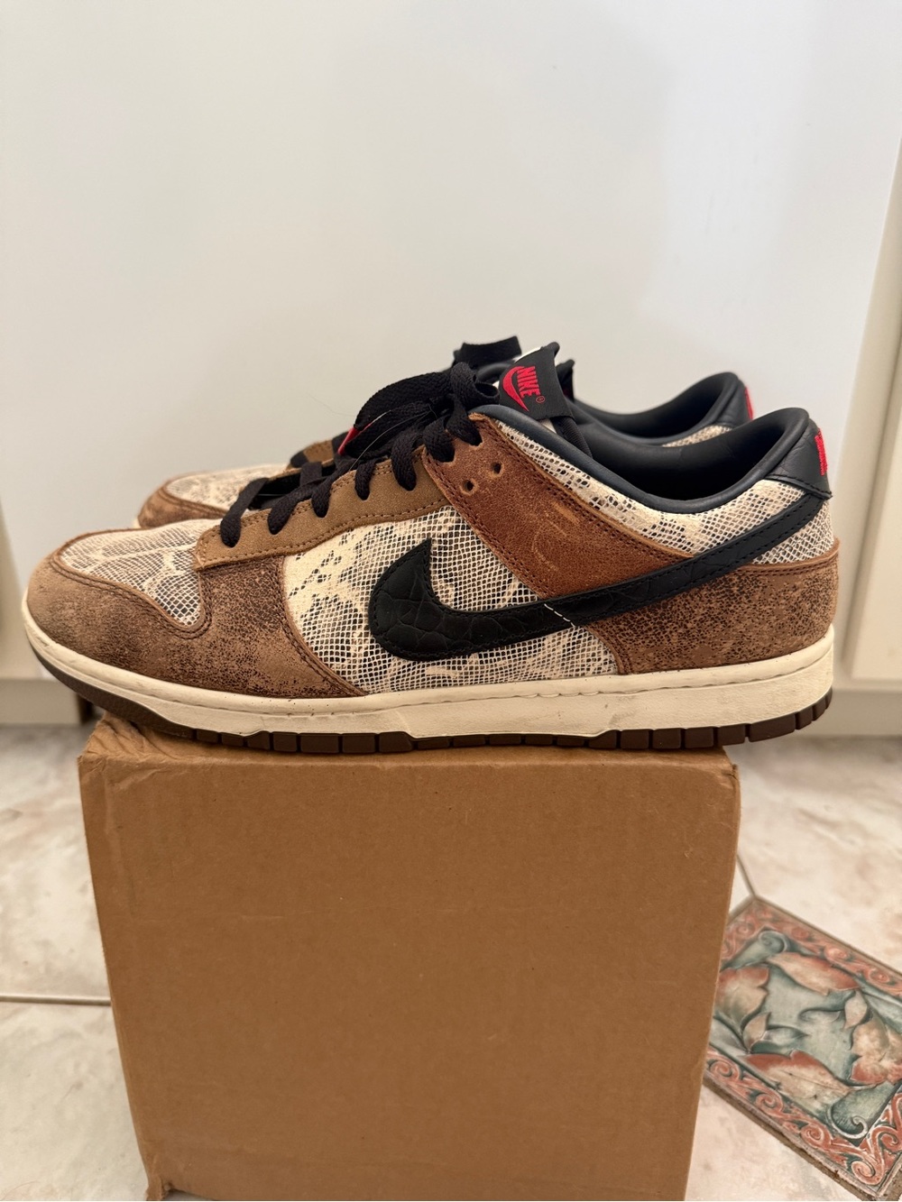 Nike Dunk Low Premium CO.JP Brown Snakeskin - Men’s 11